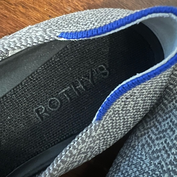 Rothy's Black and Gray Women's Flats size 7 in excellent condition - Picture 6 of 8